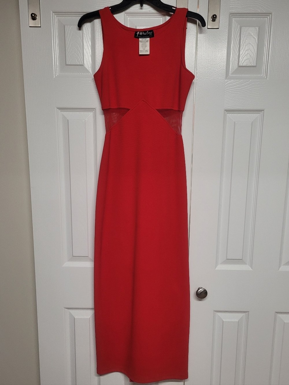 All That Jazz Chorus Line Full Length Red Dress Sz 4